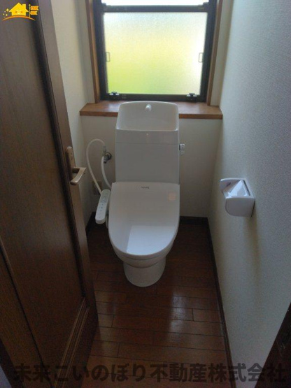 【トイレ】 | 加須市大越中古戸建て | コンパクトで使いやすいトイレです