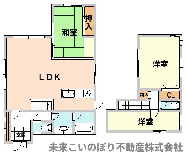 【間取り】 | 加須市大越中古戸建て | 現況と異なる場合は現況優先とさせていただきます