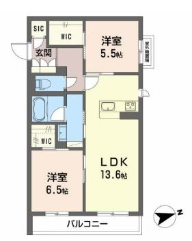【間取り】 | シャーメゾン　カーサレジオ