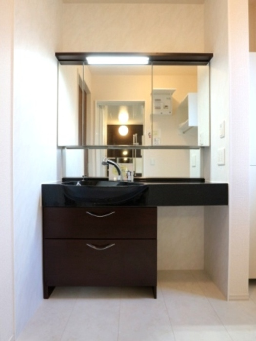 クレストフォーチュン Cの独立洗面台|洗髪洗面化粧台