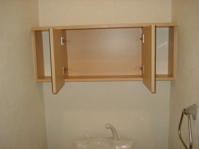 パサニアコートのトイレ|トイレ上棚