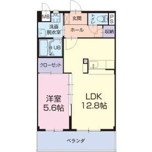 サンフラワー諏訪の間取り