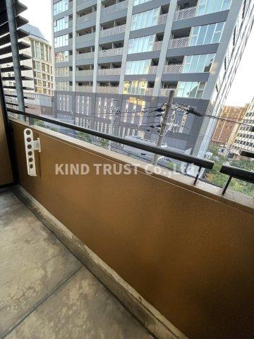 インプルーブ天六のバルコニー|広々としたバルコニーです