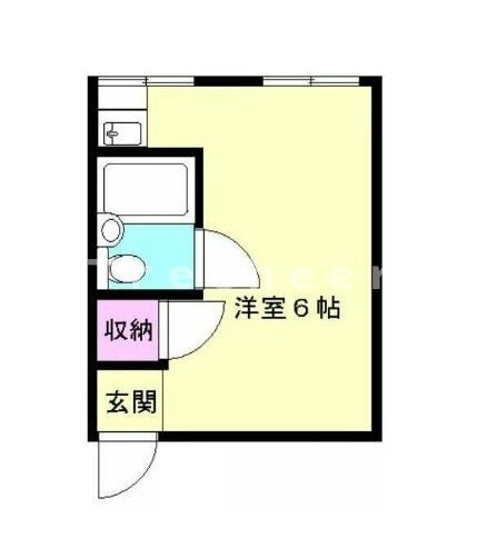 【間取り】 | コーポ富士