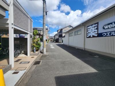 CASA井の周辺|前面道路