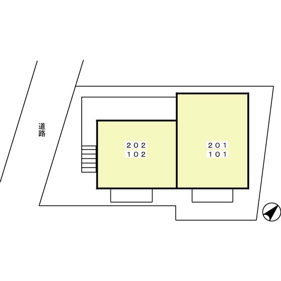 アムールの区画図