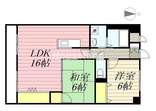 パティナＦの間取り