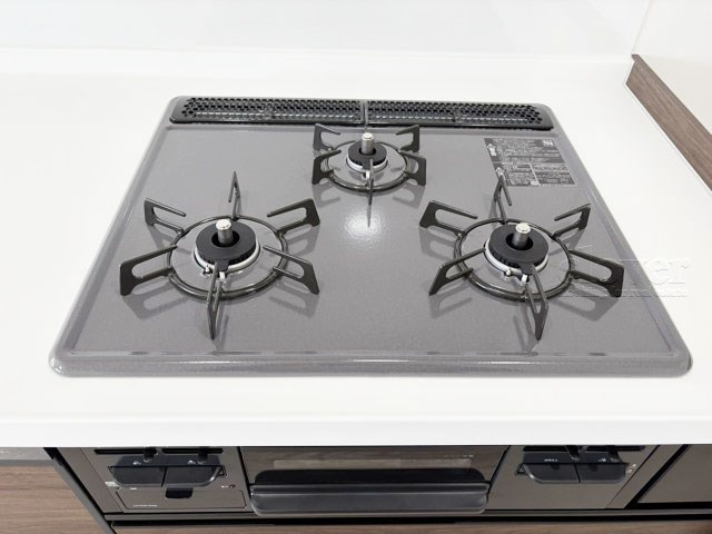 【キッチン】 | エクセルシオール世田谷桜丘 | 三口ガスコンロ　グリル付き