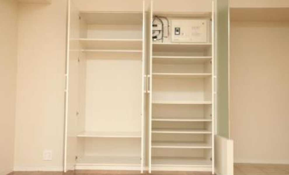 パークアクシス渋谷神南　礼金０　楽器相談　南西角部屋の収納