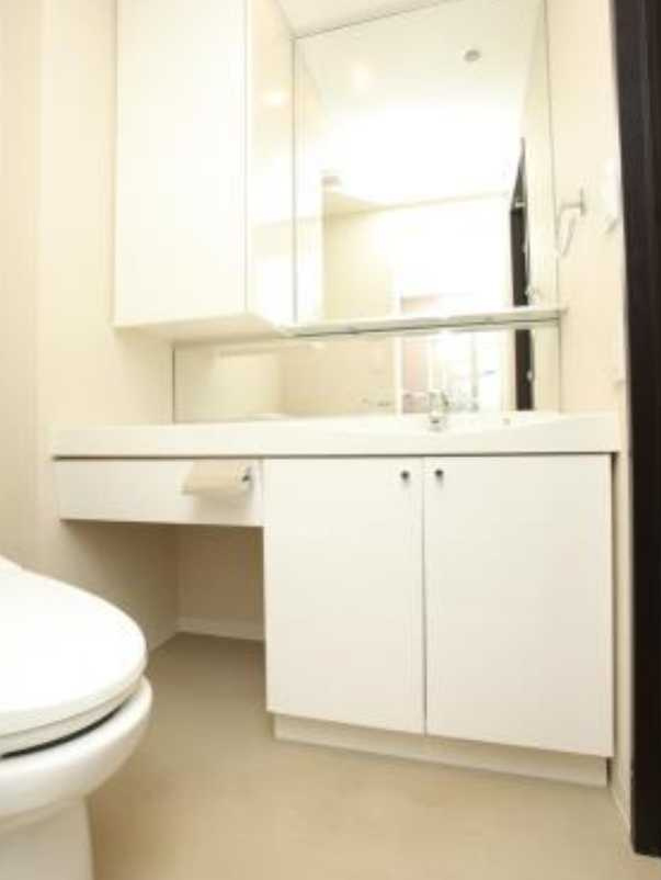 パークアクシス渋谷神南　礼金０　楽器相談　南西角部屋の洗面所