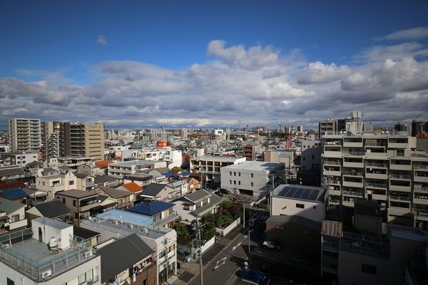 アレーヌコート新瑞橋の展望