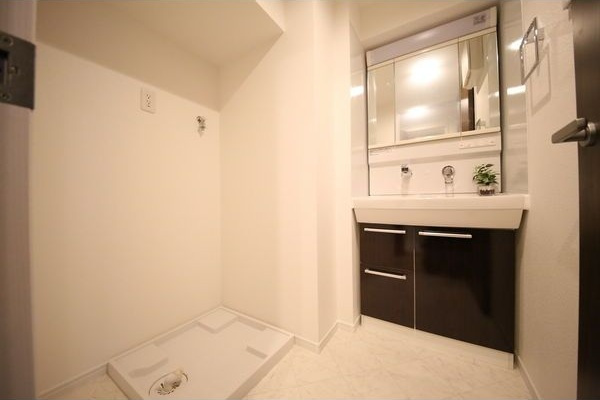 アレーヌコート新瑞橋の洗面所