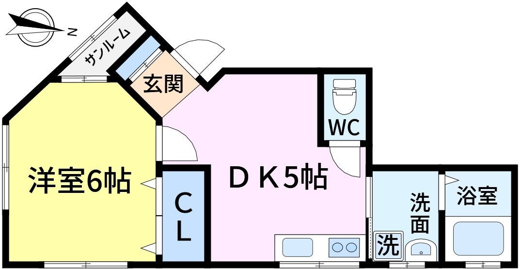 アンデスＡの間取り