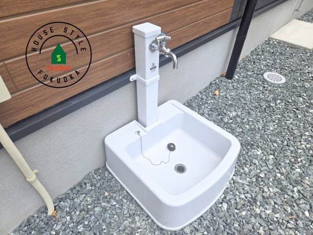 糸島市篠原西1丁目第2-2棟（2号棟）　の庭|お庭で自由な時間を過ごせます。