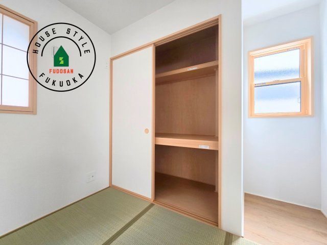 糸島市篠原西1丁目第2-2棟（2号棟）　の収納|収納には困りません。