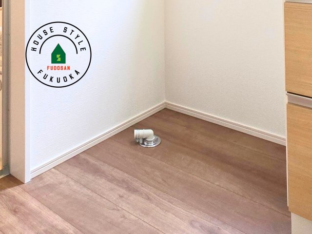 糸島市篠原西1丁目第2-2棟（2号棟）　のランドリースペース|ランドリースペースとなります。広々して有効的にご使用できます。 