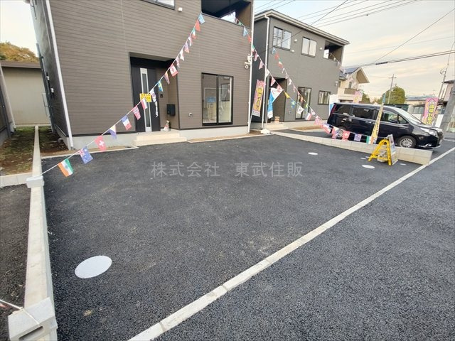【前面道路含む現地写真】 | 狭山市柏原第１３　全３棟　２号棟 | 都市ガス・本下水