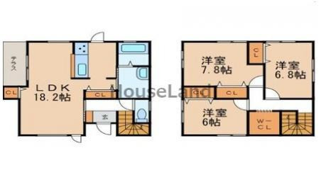 ヴィラージュ野崎の間取り