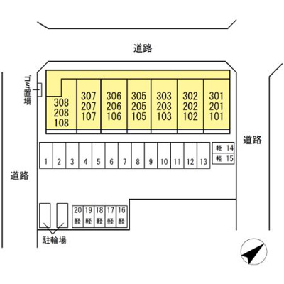 【区画図】 | リヴィエール中央