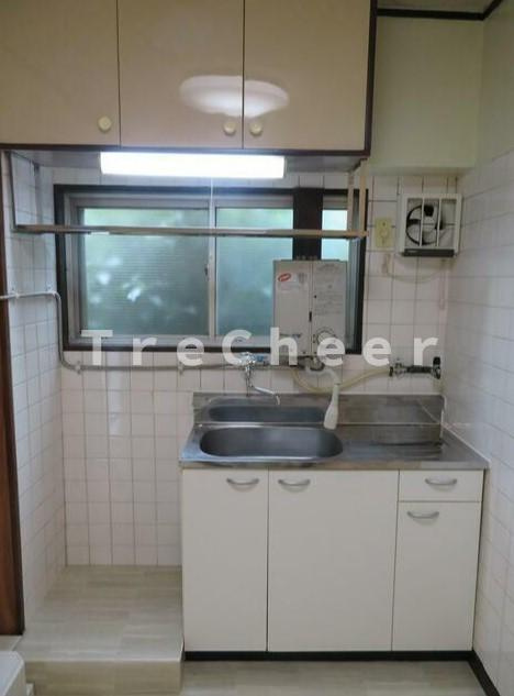 文化ビルのキッチン