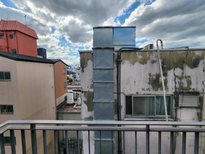 コーポ土山の展望|西向き眺望