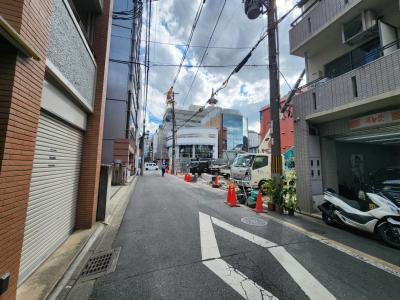 コーポ土山の周辺|前面道路