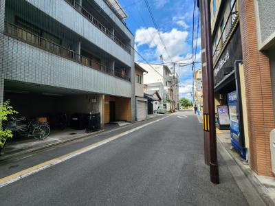 コーポ土山の地図|前面道路