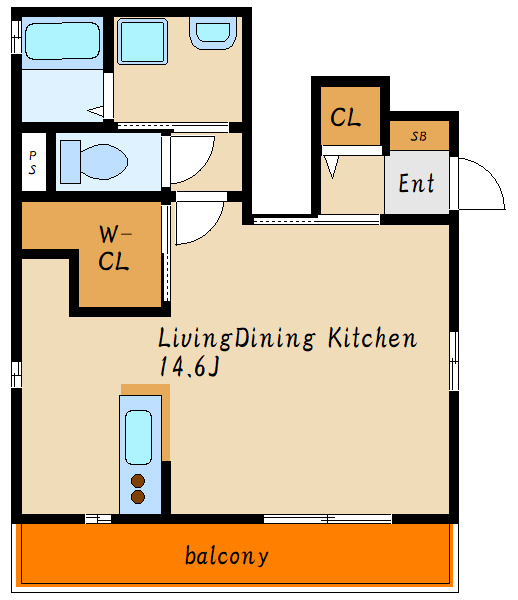 ソフィアハウスの間取り