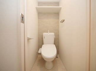 【トイレ】 | エスリードレジデンス梅田マークス | シンプルで使いやすいトイレです