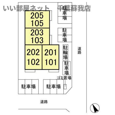 ベイヒルズの区画図