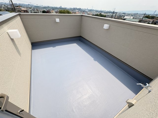 神戸市西区玉津町高津橋新築戸建のバルコニー