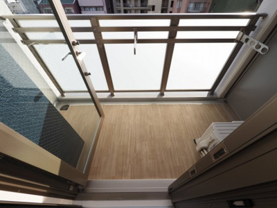 【バルコニー】 | プレサンス松屋町ヴィゴラス | 広々としたバルコニーです