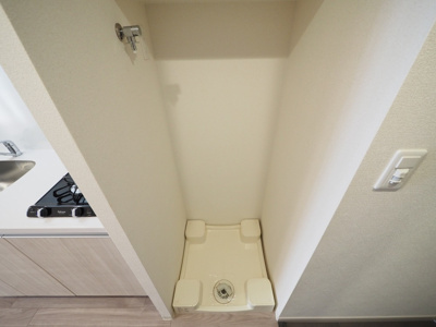 【設備】 | プレサンス松屋町ヴィゴラス | 洗濯機置き場です