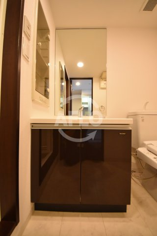 ライブコート北梅田の独立洗面台|ライブコート北梅田　独立洗面台