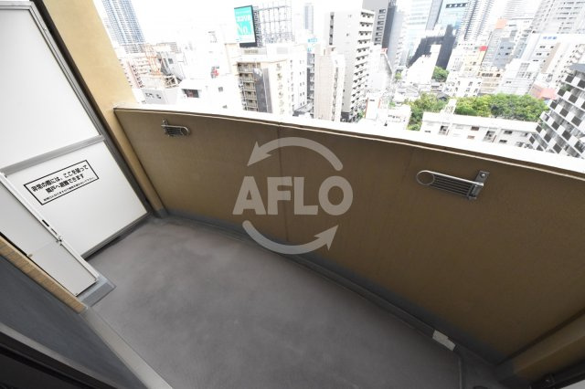 ライブコート北梅田のバルコニー|ライブコート北梅田　バルコニー