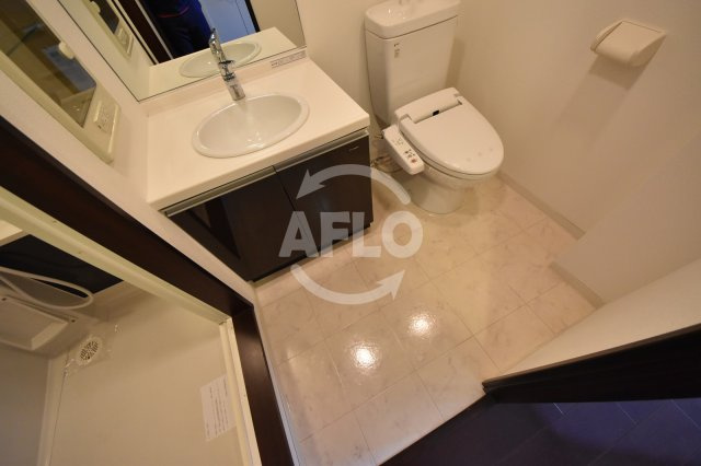 ライブコート北梅田の洗面所|ライブコート北梅田　洗面脱衣室