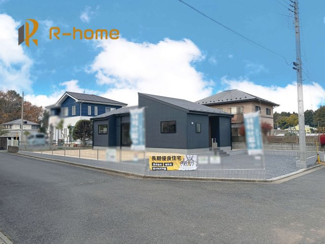 小美玉市先後第2　新築戸建て　1号棟の外観