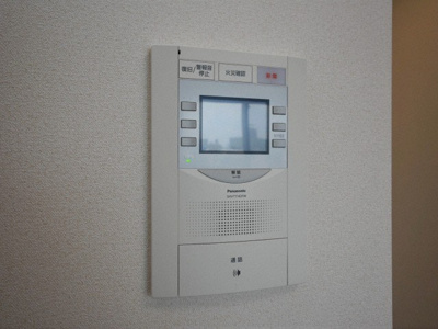 【セキュリティ】 | プレサンス長堀通グレイタス | モニター付きインターホンです