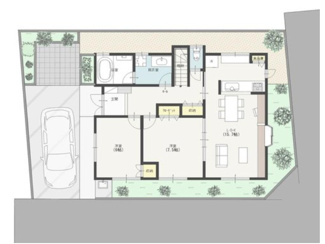 【区画図】 | さいたま市北区本郷町　中古戸建