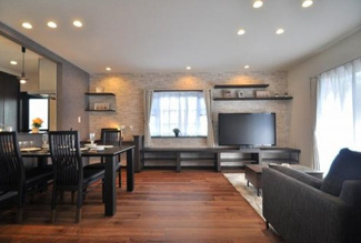 【居間・リビング】 | さいたま市北区本郷町　中古戸建