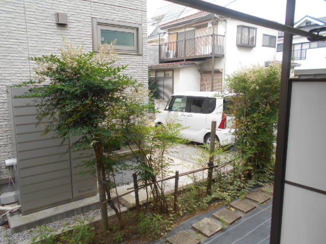 宮田ハイツのバルコニー