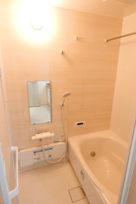 【浴室】 | リーブルファイン羽村羽中 | 追炊き機能＆浴室乾燥機付き。