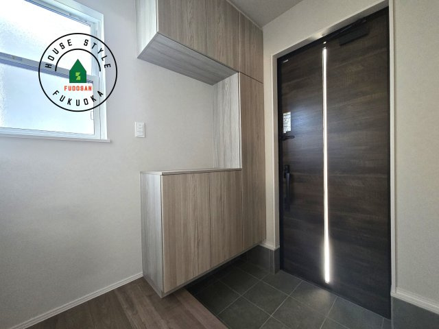 福津市宮司4丁目第4-4棟（3号棟）　の内観：施工例|二重ロックでしっかり防犯対策ができます。