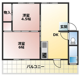 【間取り】 | ナナミール西明石クラシコ