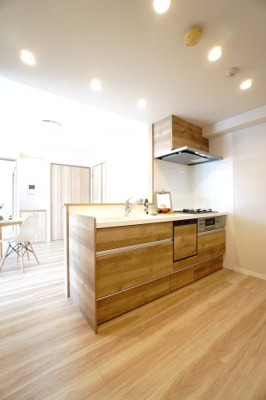 【キッチン】 | 【上質リノベ】ナタリーマリナタウンウエストデッキＡ棟 | 室内（2025年10月24日11：00頃）撮影