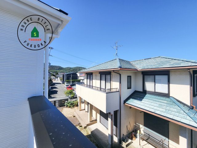 福岡市西区上山門2丁目第2-2棟（1号棟）　の展望|窓から緑が見える物件も魅力的です。