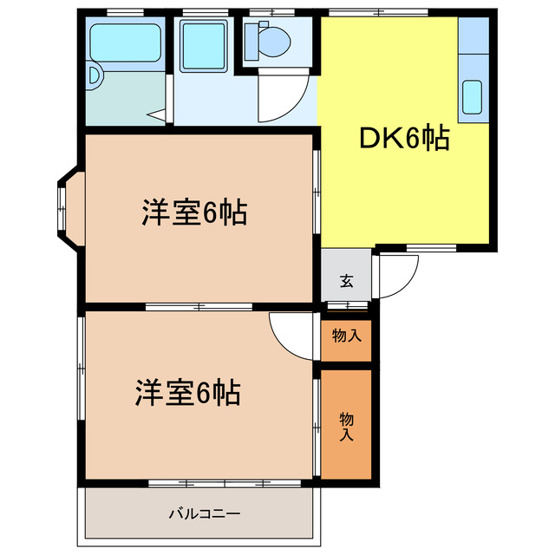 【間取り】 | 大塚ハイツ