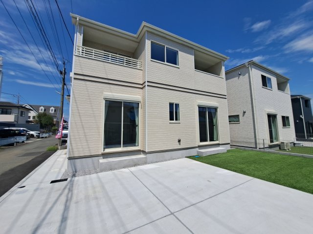 前橋市天川大島町 新築住宅の外観パース|☆リノベ不動産前橋南店☆日当たりの良い住宅です。