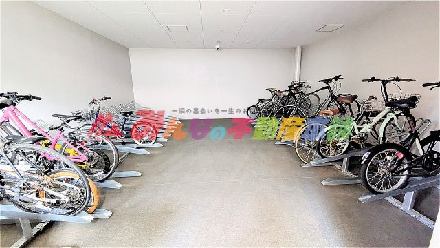 サンリヤン西鉄久留米ステーションプレミアムの駐輪場