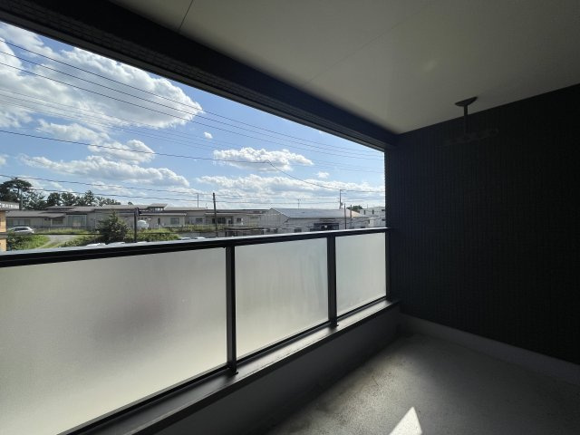 富久山町八山田字東平作　太陽光パネル＋Z空調＋オール電化住宅のバルコニー